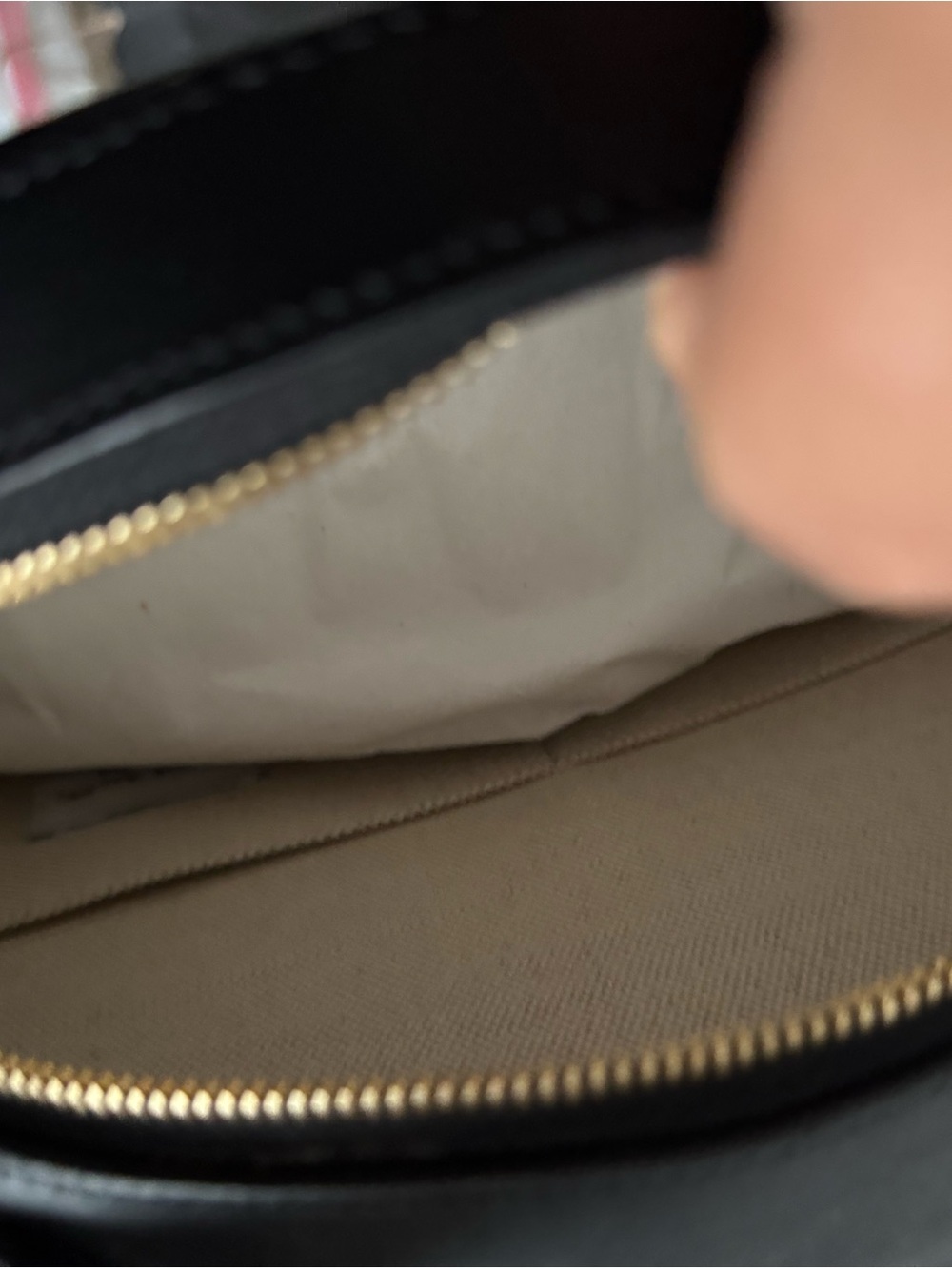 NWT MANSUR GAVRIEL BLACK VEGETABLE-TANNED LEATHER LARGE CIRCLE BAG - Picture 6 of 6